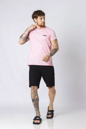 camiseta revive class rosa confete