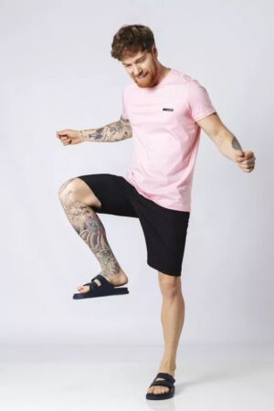 camiseta revive class rosa confete